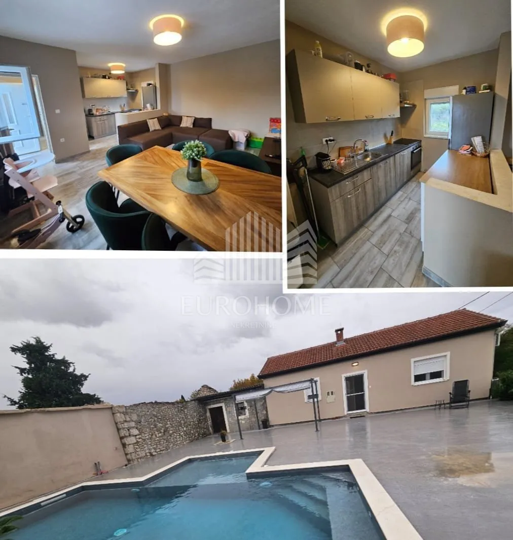 Smoković, samostojeća kuća prizemnica s bazenom - cover