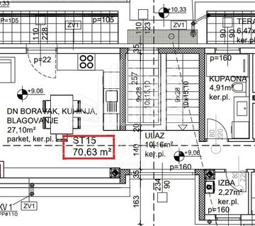 Stan 77,34 m2, Odra , Novogradnja - cover