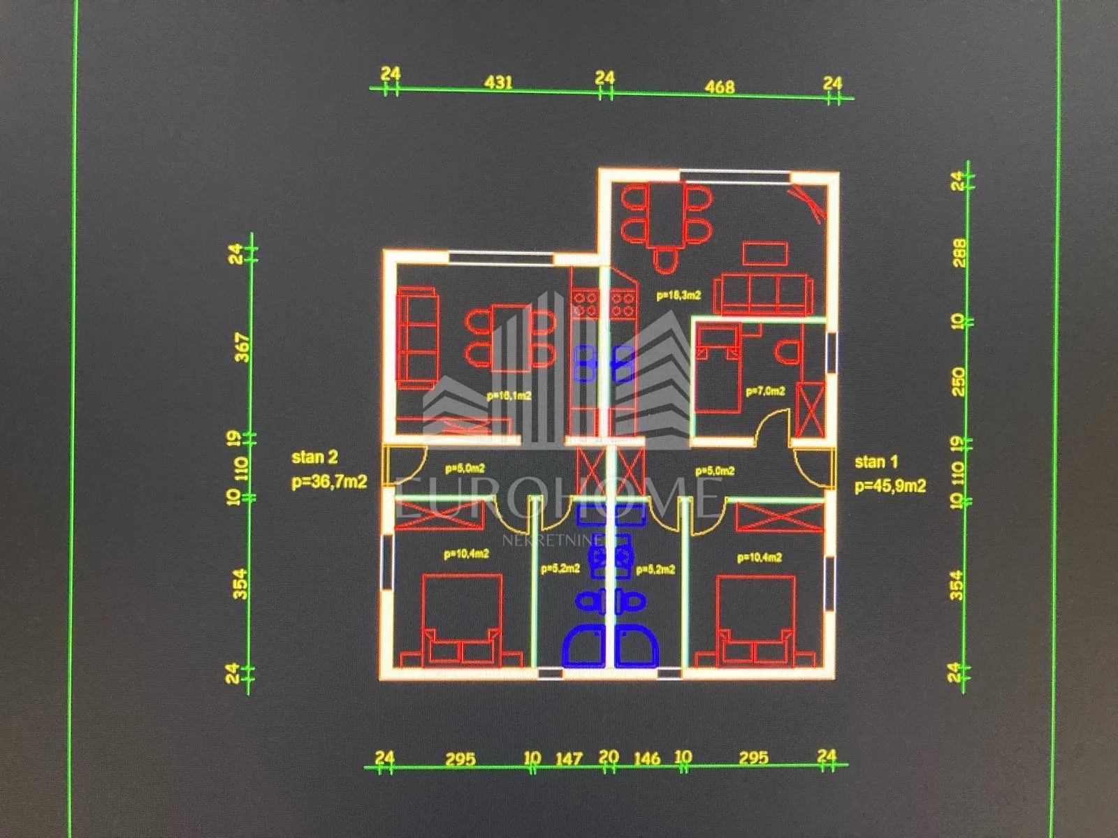 TROGIR- PLANO- Građevinsko zemljište - 811m2  - cover