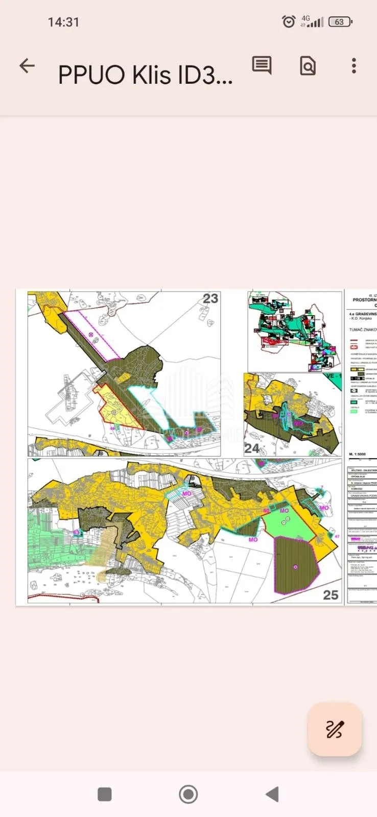 SPLIT, KLIS, Građevinsko neizgrađeno- uređeno, bez upotrebe UPU-a - cover