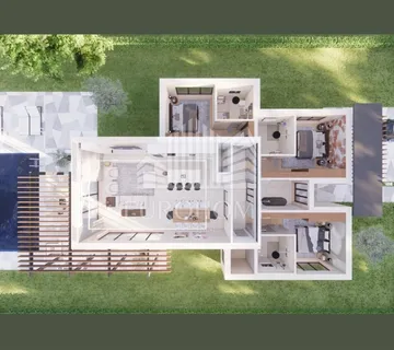 VILA 318m2 S BAZENOM, VODNJAN - cover