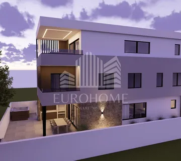 VODICE- Dvoetažni trosoban stan u novogradnji, 121.00 m2 - cover