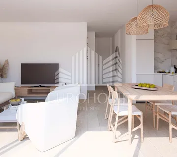 ZADAR, SUKOŠAN- Dvosoban stan u novogradnji, 104,04m2