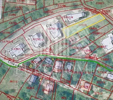 Građevinsko zemljište, 1081m2, Bačun, Podsljeme - Zagreb