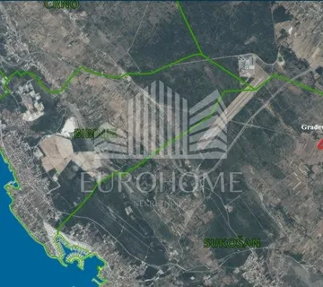 ZADAR, Građevinsko zemljište 768 m², Galovac, u blizini Zadra i Sukošan