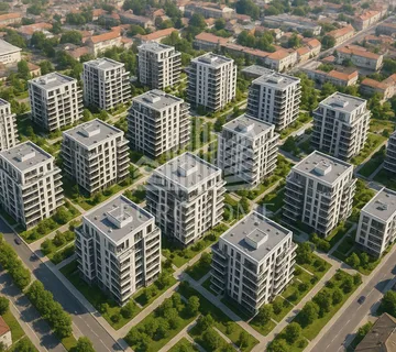 OSIJEK, BOSUTSKO, Projekt za izgradnju naselja za 22 stambene jedinice - cover