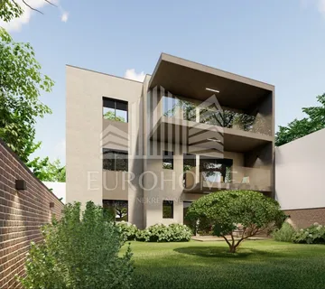 OSIJEK, RETFALA, Trosoban stan u urbanoj vili s parkingom, 1. kat  - cover