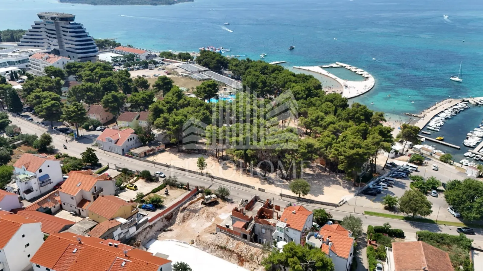 VODICE, Luksuzni stan uz plažu S5, TOP LOKACIJA, garaža, 119m2 - cover