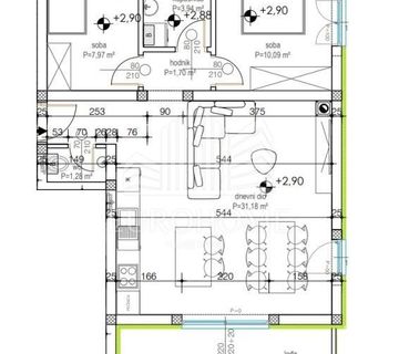 DVOSOBNI PENTHOUSE, 95m2, Zadar - cover