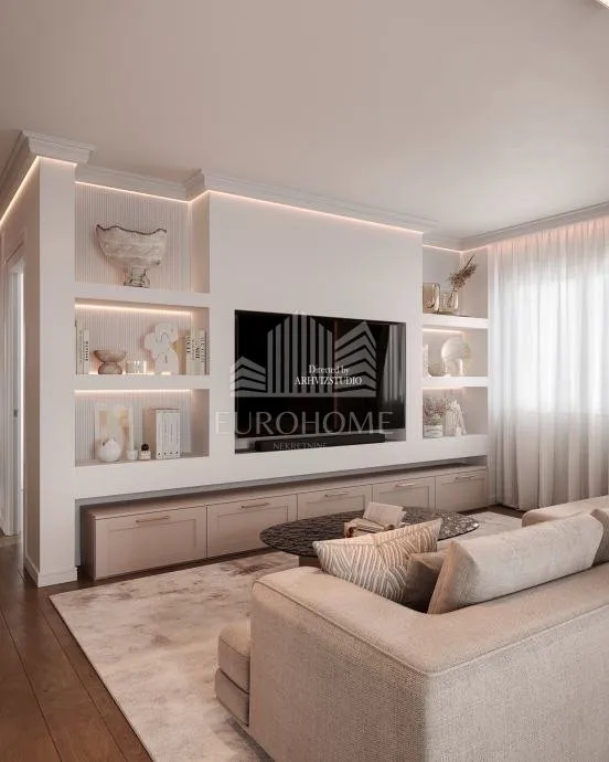 Moderan četverosoban stan 100,99 m² u novogradnji s 2 garažna mjesta i spremištem – Špansko - cover