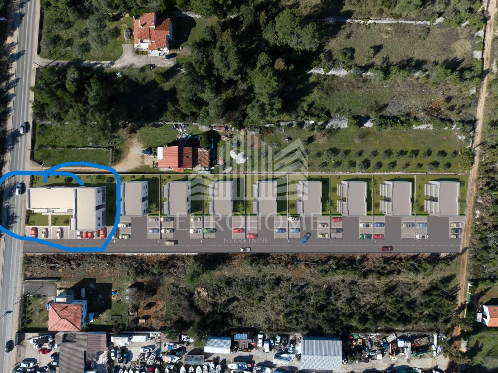 ZADAR-KOŽINO POSLOVNI PROSTOR NOVOGRADNJA 250M2 - cover