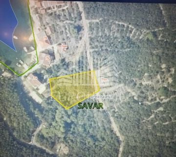 Savar, Dugi otok, građevinsko zemljište 1790m2 - cover