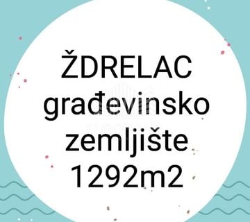 1292m2 građevinsko zemljište ŽDRELAC (otok Pašman) - cover