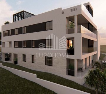 Zadar, Diklo, novogradnja, luksuzni penthouse s pogledom na more 145m2 - cover