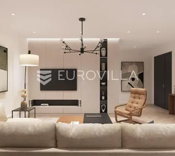 Istra, Premantura, penthouse s prostranom terasom i otvorenim pogledom na more - Premantura, Medulin
