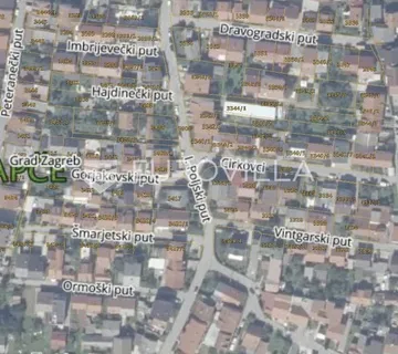 Zagreb, Donje Vrapče, građevinsko zemljište 1405 m2