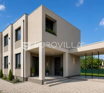 Istra, Pula, Loborika, moderna dvojna kuća - Loborika, Marčana