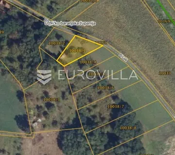 Đakovo, Pisak, građevinsko zemljište 504 m²