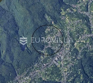 Zagreb, Markuševec, građevinsko zemljište sa prekrasnim pogledom, 3480 m2