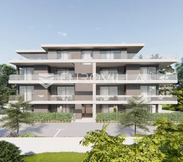 Primošten, NOVOGRADNJA, stan s pogledom na more, drugi red do mora, 84,74 m²