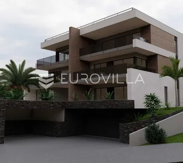 Rijeka, Kantrida, moderan četverosoban stan 86,47 m², pogled na more