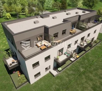 Zagreb, Dubrava, NOVOGRADNJA, trosoban stan 64,09 m², parking, spremište - Granešina