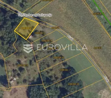 Đakovo, Pisak, građevinsko zemljište 496 m²