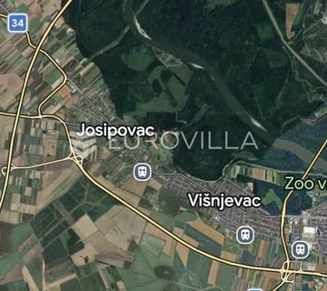 Osijek, Josipovac, na prodaju građevinsko zemljište sa svom infrastrukturom, 1140 m²