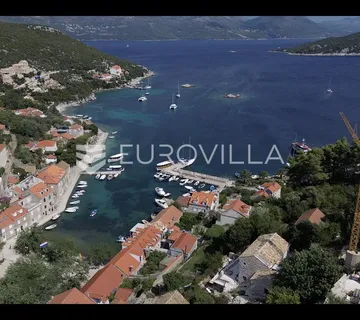 Otok Šipan, građevinsko zemljište 504 m², drugi red do mora - Suđurađ, Dubrovnik
