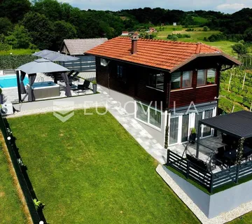 Veliko Trgovišće, prekrasna kuća za odmor 100 m2 s bazenom - cover