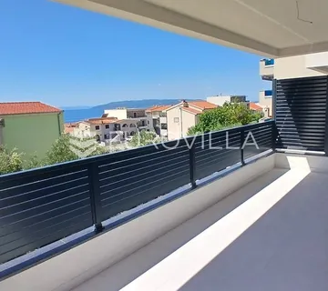Makarska, Zelenka, dvosoban stan na 1. katu s terasom i pogledom na more - cover