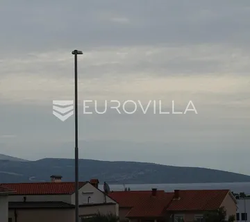 Krk, rijedak građevinski teren s potpunom infrastrukturom na terenu - Muraj, Krk