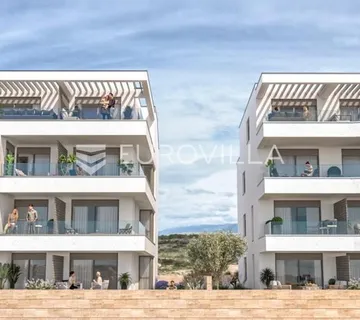 Pag, Povljana, dvoetažni stan s pogledom na more, 71,08 m²