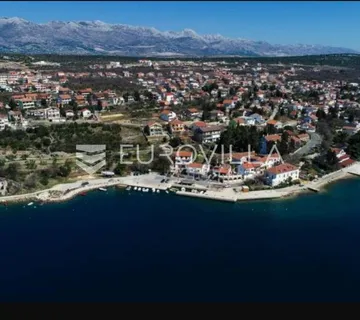 Zadar, Maslenica, građevinski teren s pogledom na more - cover
