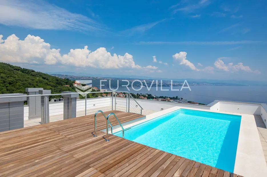 Opatija, atraktivan penthouse s bazenom NKP 367 m2 NOVOGRADNJA - cover