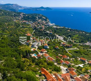 Orašac, građevinsko zemljište s idejnim projektom vila - Orašac, Dubrovnik