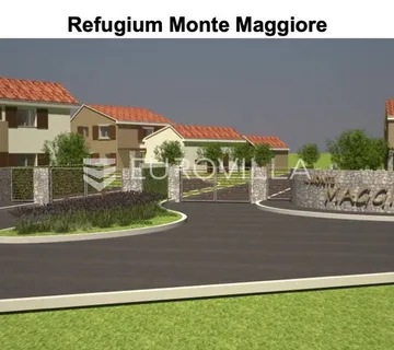 Istra, Kršan, zemljište 45.000 m² s projektom za 32 ville