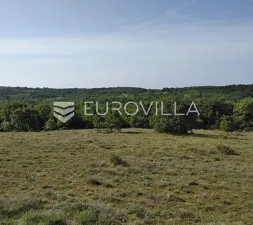 Istra, Višnjan, poljoprivredno zemljište s pogledom na more 38.360 m², prilika - Zoričići, Višnjan