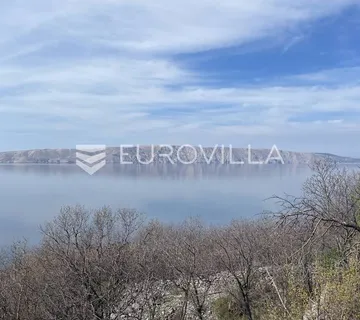 Senj, odlično građevinsko zemljište 1420 m², pogled na more, 300m od mora - Bunica, Senj
