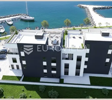 Zadar, Zaton, luksuzni penthouse apartman prvi red do mora - cover