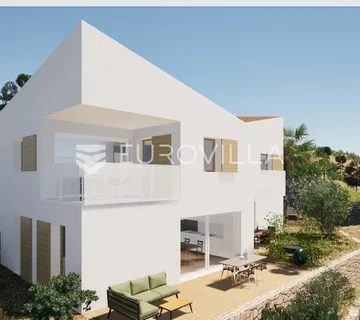 Cres, NOVOGRADNJA stan, trosoban, 87,82 m², novogradnja, stan s okućnicom i pogledom na more - cover