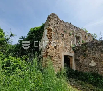 Višnjan, stara kamena kuća s okućnicom za renoviranje - cover