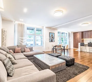 Zagreb, Kneza Mislava, luksuzan četverosoban stan, 120 m², terasa