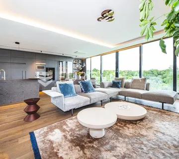 Zagreb, Jelenovac, luksuzan trosobni penthouse s ekskluzivnom terasom, 187 m²