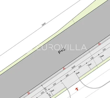 Osijek, Čepinska, građ. zemljište uz cestu 1350 m², 6 etaža - Ivanovac, Antunovac