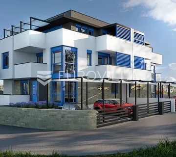 Pag, Proboj Košljun, građevinsko zemljište s građevinskom dozvolom 200 m od mora - Košljun, Pag