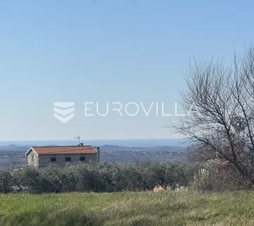 Istra, Poreč okolica, građevinsko zemljište 1113 m² s pogledom na more - cover