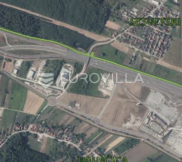 Zagreb, Dumovec, građevinsko zemljište 12283 m2 gospodarske namjene