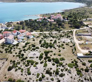Pag, Košljun, građevinsko zemljište 685 m², 200 m od mora - Košljun, Pag