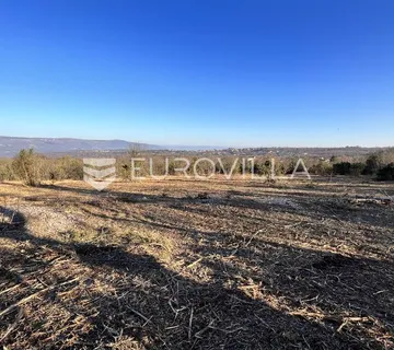 Istra, Rakalj - prekrasna građevinska parcela 877 m2 s pogledom na more - Rakalj, Marčana